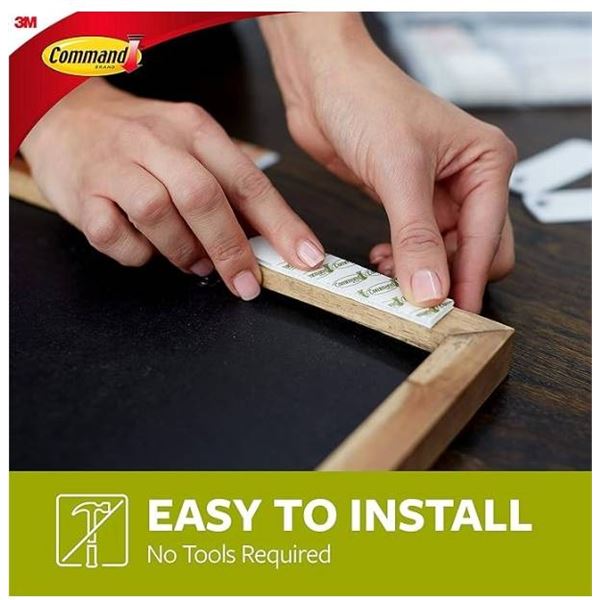 Lot of 13 – 3M Command Large Picture Hanging Strips 17206-OFIF, 12 lb Capacity