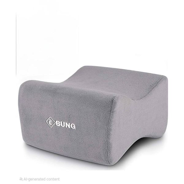 Ebung Knee Pillow For Side Sleepers with Memory Foam Support