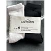 Image 2 : Lazypants Women’s Premium Cotton Blend Socks, Size 5-10, Pack of 6