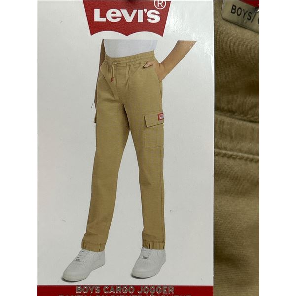 Levi’s Boys Cargo Jogger Pants Size 16 in Beige
