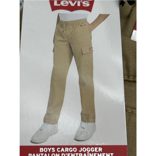Levi’s Boys Cargo Jogger Pants Size 10 in Brown