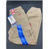 Image 2 : Levi’s Boys Cargo Jogger Pants Size 7 with Adjustable Waistband