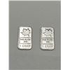 Image 2 : 4 1-Gram Fine Silver .999 Bars with Maple Leaf Design