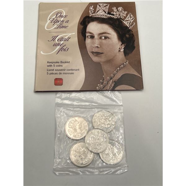 Once Upon a Time 2002 Commemorative Coin Set – 5 Coins