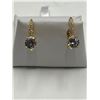 Image 2 : Ladies 14K GP 1.5 Carat TW Solitaire earring set