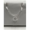 Image 1 : $965 APPRAISED 1.0 CARAT SOLITAIRE MOISSANITE PENDANT SET