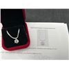 Image 7 : $965 APPRAISED 1.0 CARAT SOLITAIRE MOISSANITE PENDANT SET