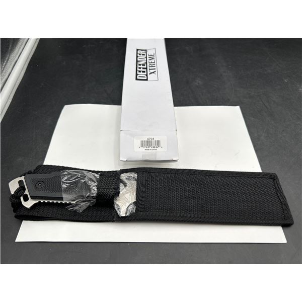 Defender Xtreme Knife with 3CR13 Steel Blade and Nylon Sheath 6704