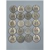 Image 1 : LOT OF 18 Canadian Vintage Half dollar coins