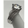 Image 4 : $3260 APPRAISED 5.0 CARAT MOISSANITE SOLITAIRE SHANK STYLE RING