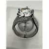 Image 5 : $3260 APPRAISED 5.0 CARAT MOISSANITE SOLITAIRE SHANK STYLE RING