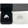Image 8 : $3260 APPRAISED 5.0 CARAT MOISSANITE SOLITAIRE SHANK STYLE RING
