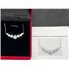 Image 6 : $1710 APPRAISED 2.8 CARAT MULTI STONE MOISSANITE NECKLACE
