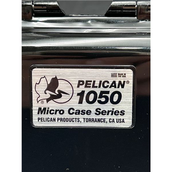 Pelican 1050 Micro Case Series, Black, Water Resistant and Crushproof