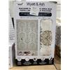 Image 2 : Wyatt & Ash Machine Washable Area Rug, 72 x 108 Inches