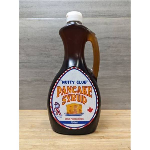 Nutty Club Pancake Syrup 750 mL ITEM #068023