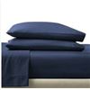 Image 1 : Comfy Bamboo World 880 Gold Series Queen Sheet Set in Navy