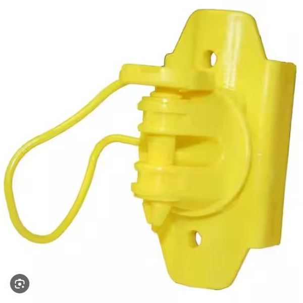 Parker Mccrory Yellow Electric Fence Insulators – 5 bags of  25