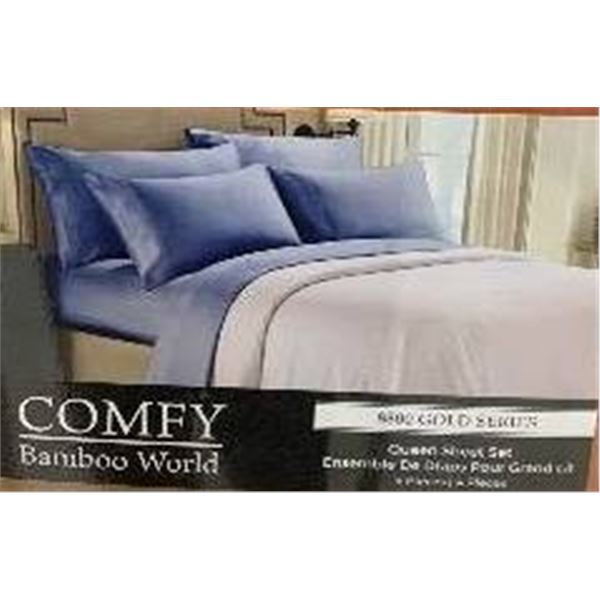 Comfy Bamboo World 880 Count Queen Sheet Set