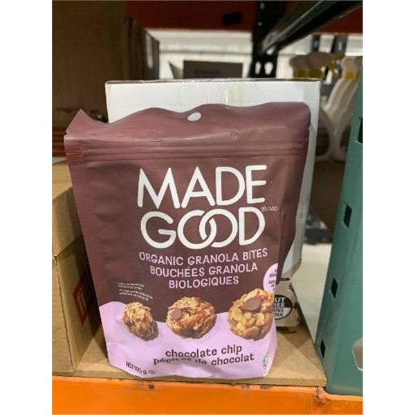 MadeGood Organic Granola Bites Chocolate Chip 6 x 100g