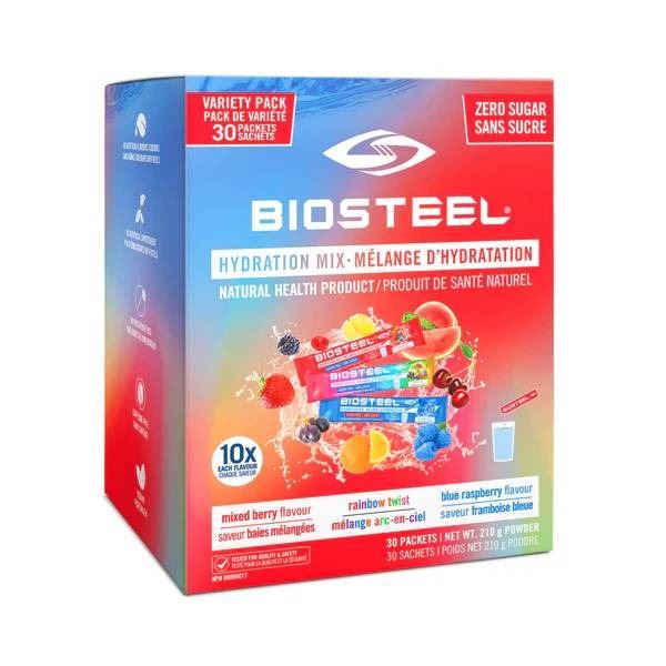 Biosteel 30 x 210g Hydration Sachets Mixed Fruit Flavors