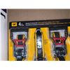 Image 3 : CAT 4-Piece Ratchet Tie Down Set with 500 lb Load Limit