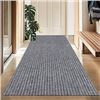 Image 1 : Floorser Milan Runner, 61 cm x 152 cm, Gray