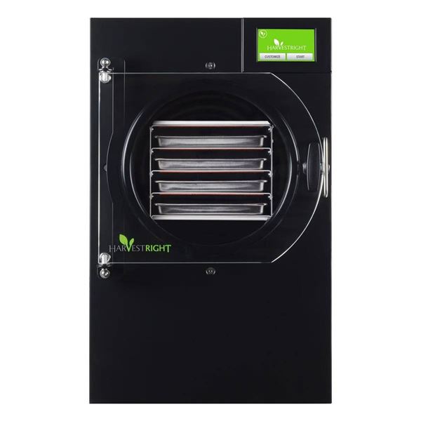 Harvest Right Large Freeze Dryer, Black, Touch Screen Panel