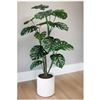 Image 1 : Artificial Monstera Tree by CGH, 1.6 Meters (5.3 Feet)
