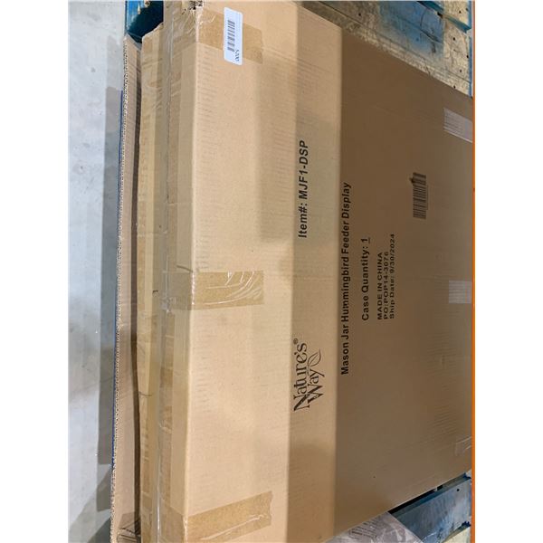 Mason Jar Hummingbird Feeder Display, Item MFJ-1-DSP