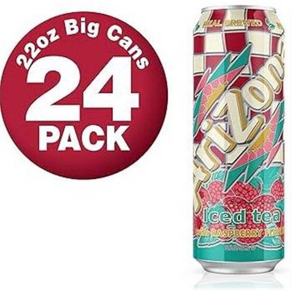 Arizona Raspberry Iced Tea 24-Pack of 22 Oz