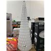 Image 2 : Glass Cone-Shaped Decorative Trees with Frosted Textures