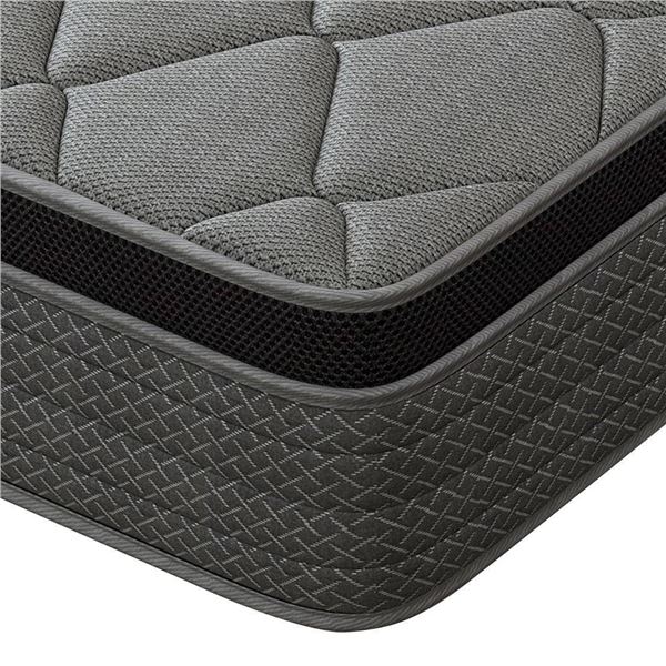 Single Mattress with Quilted Pattern and Foam Inner Layer