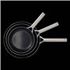 Image 1 : Three Nonstick Frying Pans with Metal Handles