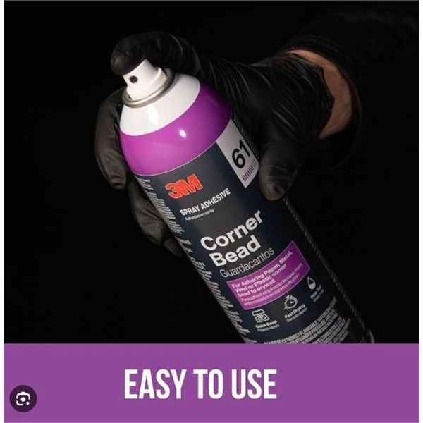 3M Corner Bead 61 Adhesive Spray, 6x400g