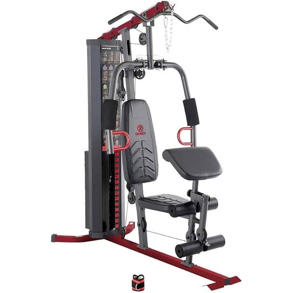 Marcy Home Gym System with Adjustable Weight Stack
