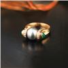 Image 3 : 18K Gold Tahitian Pearl Ring