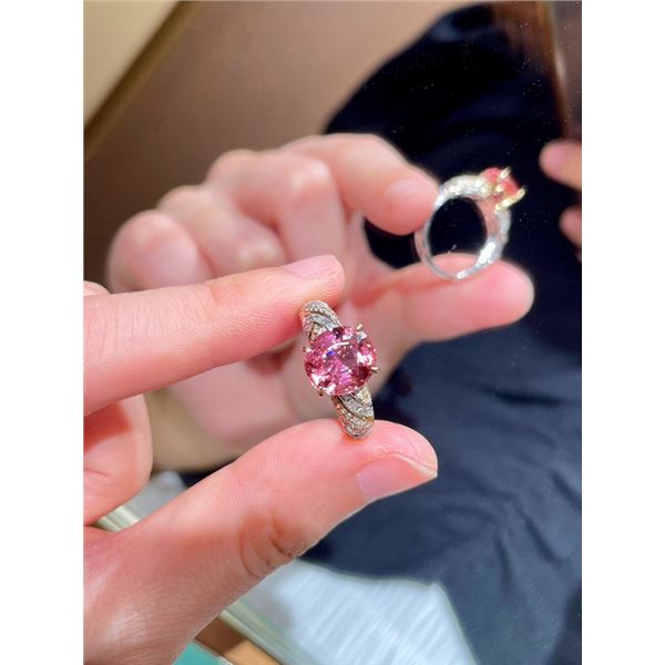 18K Gold Tourmaline Ring