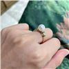 Image 5 : 18K Gold Pearl Ring