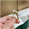Image 1 : 18K Gold Pearl Ring