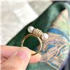 Image 2 : 18K Gold Pearl Ring