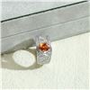 Image 3 : 18K Gold Spessartite Ring