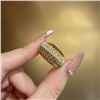 Image 3 : 18K Gold Diamond Ring