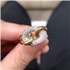 Image 1 : 18K Gold Diamond Ring