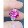 Image 1 : Unheated Hot Pink Spinel Three-Stone Ring