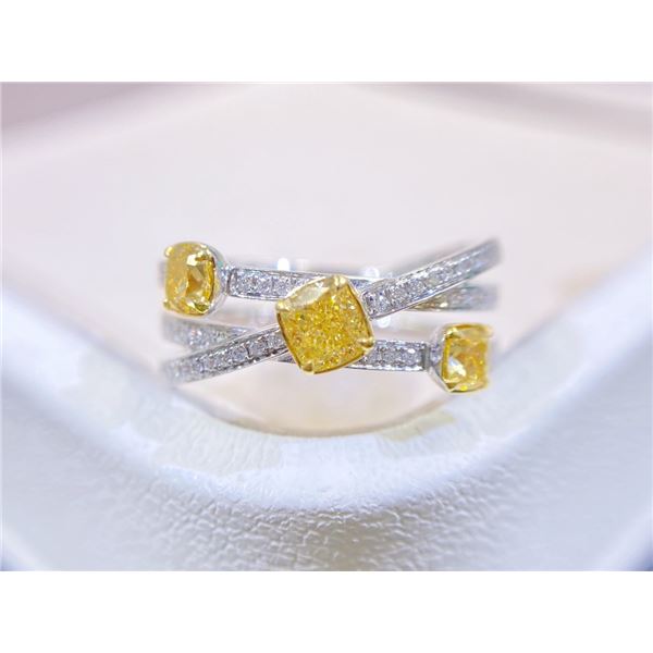 Eternal Glow Yellow Diamond Ring