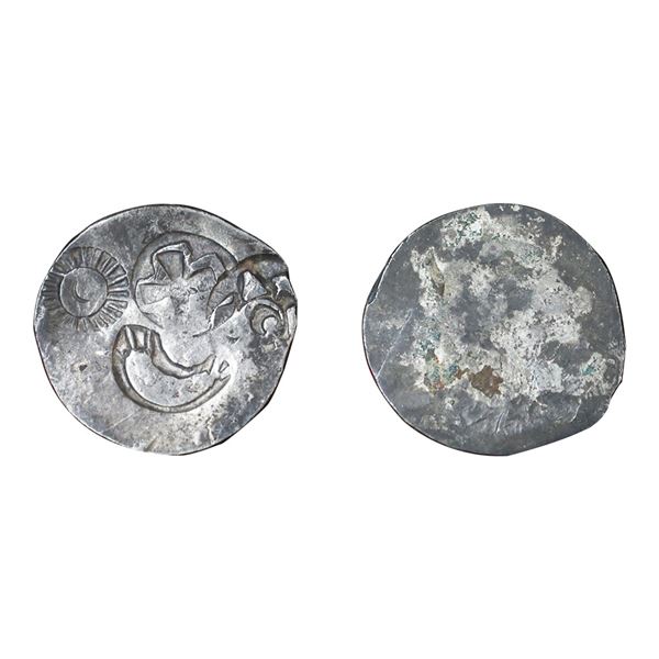 Archaic Coinage: Punch Marked,  Vanga Janapada, Silver 1/2 Karshapana