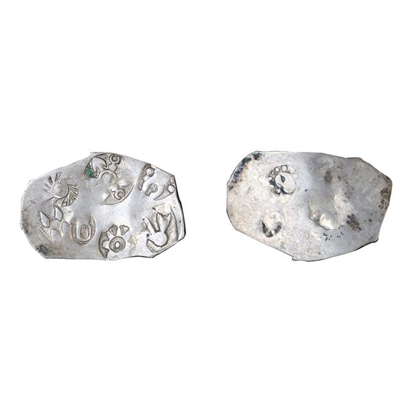 Archaic Coinage: Punch Marked,  Magadha Mahajanapada, Silver Karshapana,