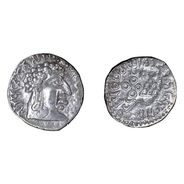 Satavahanas, Vasisthiputra Sri Pulumavi, Silver Drachm