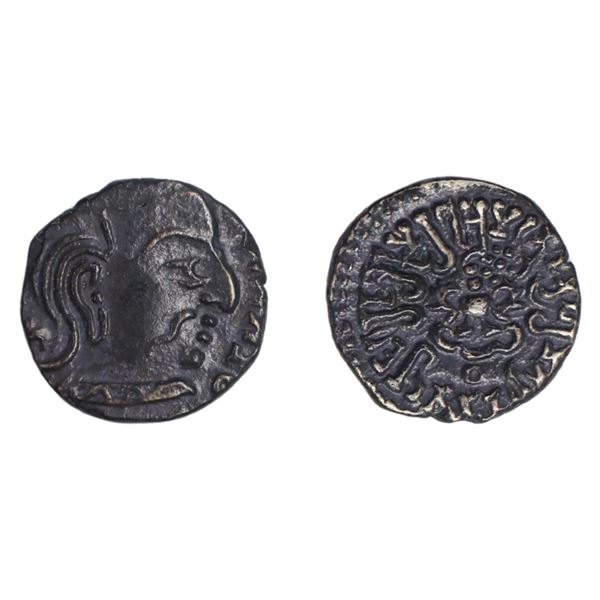 Gupta Empire: Kumaragupta I, Silver Drachma